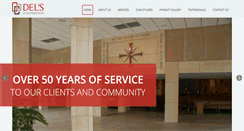 Desktop Screenshot of delsconstructionmn.com